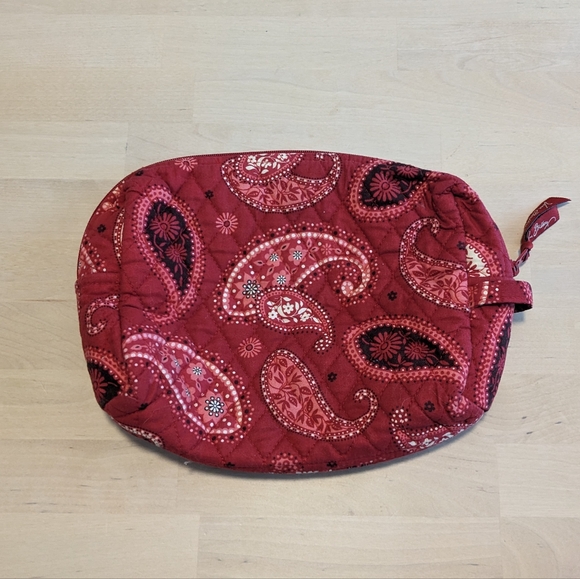 Mesa Red Vera Bradley Cosmetics Bag - Picture 2 of 6